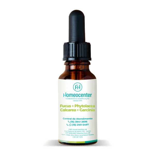 Fucus + Phytolacca + Calcarea + Garcinia - 100mL