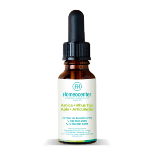 Arnica + Rhus tox + Apis + Articulação - 100mL
